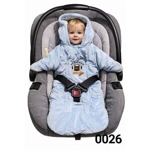 Baby snow suit for carseat use - 0026